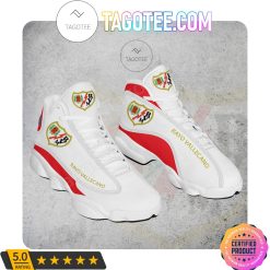 Rayo Vallecano White Air Jordan 13 Shoes