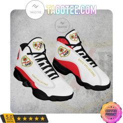 Alternative view of Rayo Vallecano White Air Jordan 13 Shoes