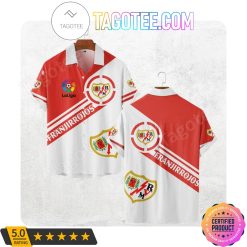 Rayo Vallecano La Liga Hawaiian Shirt