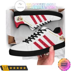Alternative view of Rayo Vallecano White Stan Smith Shoes