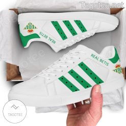 Real Betis White Stan Smith Shoes