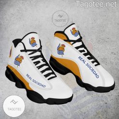 Alternative view of Real Sociedad White Air Jordan 13 Shoes