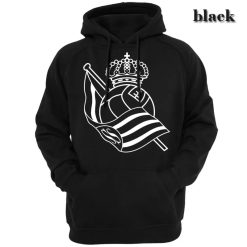 Real Sociedad Black Pullover Hoodie