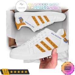 Real Sociedad White Logo Club Stan Smith Shoes