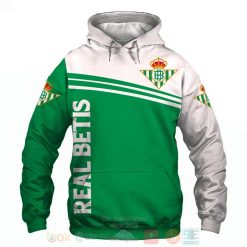 Real Betis Green White Pullover Hoodie V2