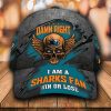 NHL San Jose Sharks Skull Damn Right Custom Name Classic Cap