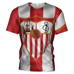 Sevilla FC White Red T-Shirt V1