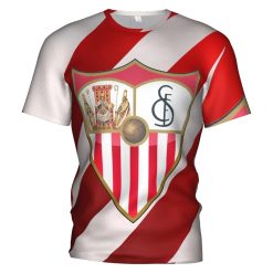 Sevilla FC White Red T-Shirt V3