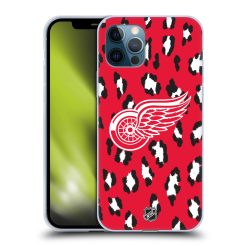NHL Detroit Red Wings Leopard Patten Phone Case