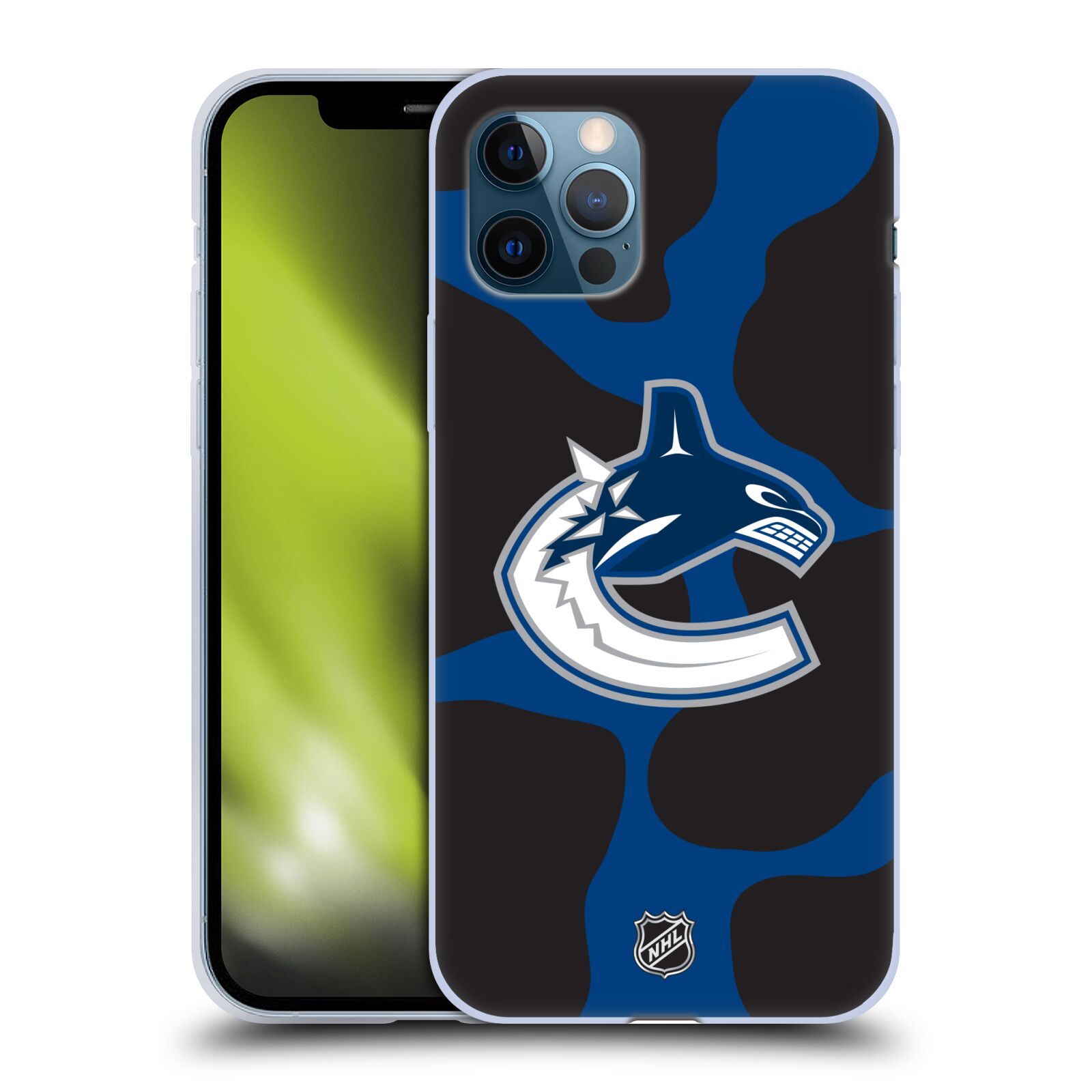 NHL Vancouver Canucks Cow Pattern Phone Case
