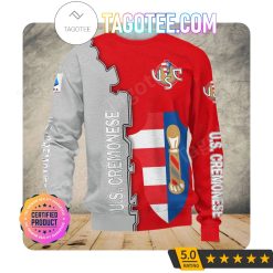 US Cremonese Grey Red Sweatshirt