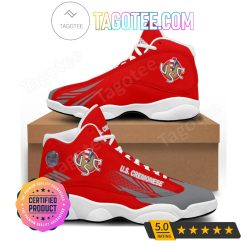 US Cremonese Grey Red Air Jordan 13 Shoes