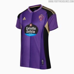 Real Valladolid Purple Black T-Shirt