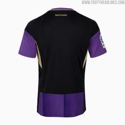 Alternative view of Real Valladolid Purple Black T-Shirt