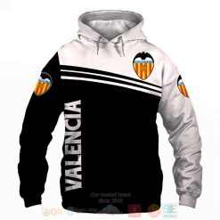 Valencia CF White Black Pullover Hoodie V2