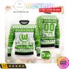VfL Wolfsburg Custom Name Number Ugly Christmas Sweater