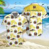 Valencia CF White Yellow Hawaiian Shirt