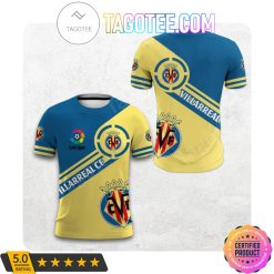 Villarreal CF Blue Yellow T-Shirt