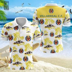 Villarreal CF White Polo Shirt