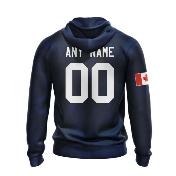 NHL Winnipeg Jets Custom Name Number Blue Canada Flag Scratch Pullover Hoodie NHL Winnipeg Jets Custom Name Number Blue Canada Flag Scratch Pullover Hoodie