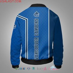 Alternative view of NHL Vancouver Canucks Blue GC Edition Bomber Jacket