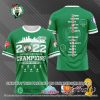 NBA Boston Celtics Green Champions 2022 T-Shirt
