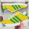 CD Mafra Yellow Green Stripes Stan Smith Shoes