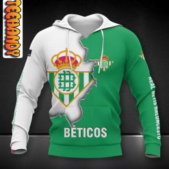 Real Betis Green White Pullover Hoodie V1