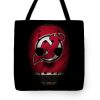 NHL New Jersey Devils Black Mask Tote Bag