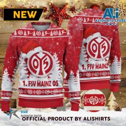 1. FSV Mainz 05 Santa Hat Ugly Christmas Sweater