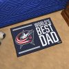 NHL Columbus Blue Jackets World’s Best Dad Rubber Doormat