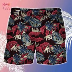Alternative view of NHL Arizona Coyotes Blessed Obsessed Men Beach Shorts