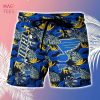 NHL St. Louis Blues Blessed Obsessed Men Beach Shorts