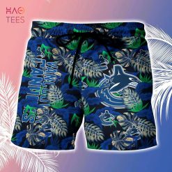 NHL Vancouver Canucks Blessed Obsessed Men Beach Shorts