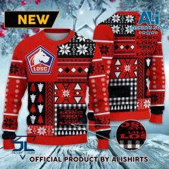 LOSC Lille Red Ugly Christmas Sweater