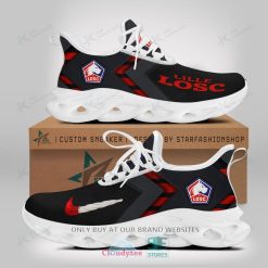 Alternative view of LOSC Lille Black Max Soul Shoes