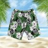 NHL Los Angeles Kings White Flower Men Beach Shorts