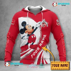 1. FC Köln Custom Name Mickey Pullover Hoodie