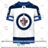 NHL Winnipeg Jets Custom Name Number 2022 Away Jersey T-Shirt