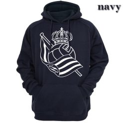 Real Sociedad Navy Pullover Hoodie