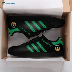 Alternative view of Rio Ave FC Black Green Stripes Stan Smith Shoes