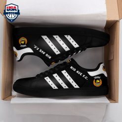 Alternative view of Rio Ave FC White Stripes Stan Smith Shoes