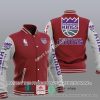 NBA Sacramento Kings Red Gray Baseball Jacket