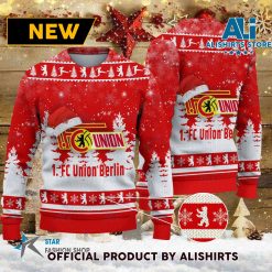 1. FC Union Berlin Santa Hat Ugly Christmas Sweater