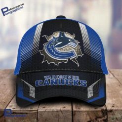 NHL Vancouver Canucks Black Blue Classic Cap