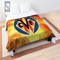 Villarreal CF Flame Fleece Blanket