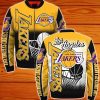 NBA Los Angeles Lakers Black Gold Bomber Jacket V2