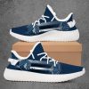 NBA Minnesota Timberwolves Black Blue Yeezy Boost Sneakers V4