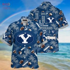NCAA Brigham Young Cougars Tropical Coconuts Hawaiian Shirt