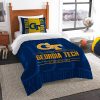 NCAA Georgia Tech Yellow Jackets Logo Bedding Set V2